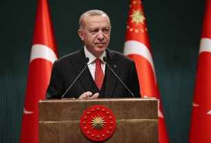Le Président turc, Recep Tayyip Erdogan.