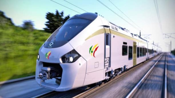 Train Express Régional (TER) de Dakar Sénégal.