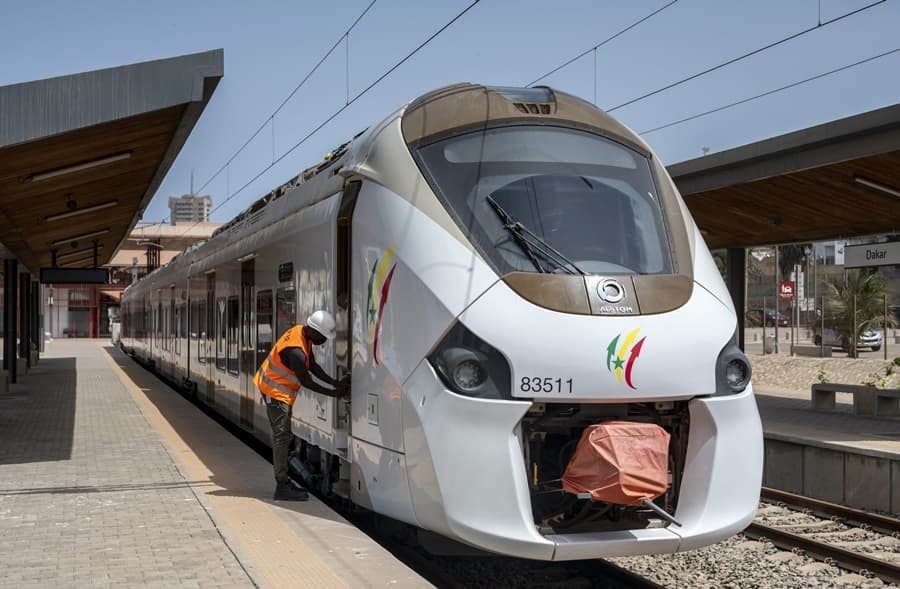 Train Express Régional Sénégal.