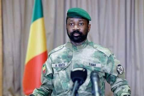 Président de la Transition malienne Col. Assimi Goita.