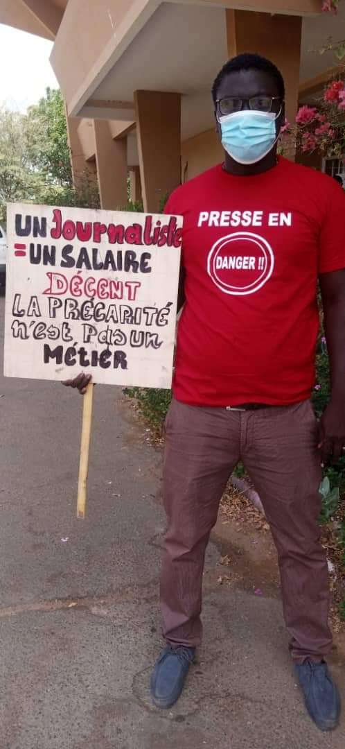 sit-in de la presse