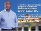 Barthélémy Diaz avec Yewwi Askan Wi